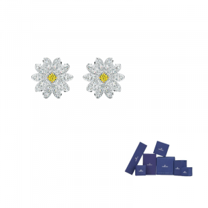 Swarovski Серьги-гвоздики «Вечный цветок» для женщин