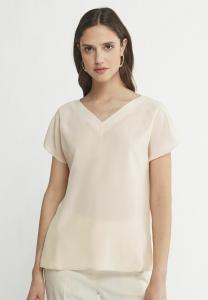 Блуза Basic T-shirt Falconeri, цвет Natürlich Light Mother Of Pearl Grey