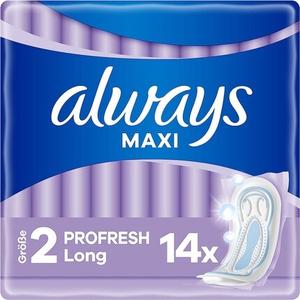 Длинные прокладки Always Maxi Profresh, размер 2, 14 шт.