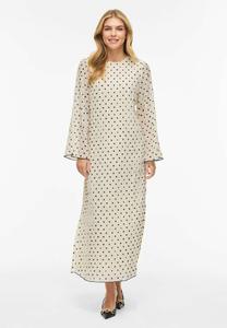 Платье VILA VIEBLA LANGÄRMELIGES, Cloud Dancer/Off-White