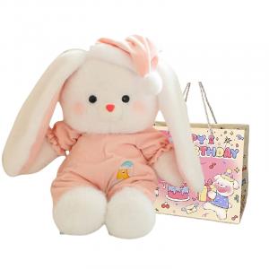 Мягкая и милая пижама из коллекции Goodnight с плюшевыми игрушками кукла плюшевая кукла высотой 40 см Fluffy bear, розовый