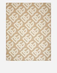 Одеяло из шерсти, шелка и кашемира DOLCE & GABBANA, мультиколор