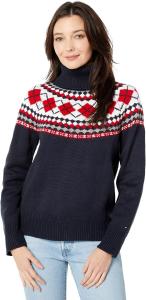 Водолазка с узором «Аргайл» от Tommy Hilfiger, Blue