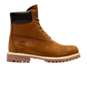 Мужские ботинки Timberland Premium водонепроницаемые из нубука, коричневый