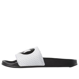 Шлепанцы Reebok Classic Slide Soft Sole Cozy Flat Heel Sports Slippers Black White, черный
