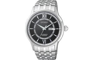 CITIZEN Часы Men's Mechanical Watch Series Watch, Black Dial