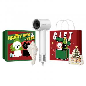 Фен 1600W горячий и холодный воздух низкотемпературный уход высокая мощность бережная укладка компактный портативный унисекс FH6370 FLYCO