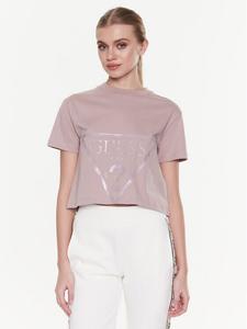 Футболка свободного покроя Guess, розовый