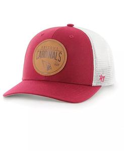 Мужская кожаная кепка Cardinal Arizona Cardinals с гибкой головкой '47 Brand, красный