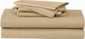 Eddie Bauer - Постельное белье, супермягкое, с соответствующими наволочками, ткань с терморегулирующими свойствами, всесторонний комфорт, однотонные предметы интерьера (бежевый Logan, размер King), Logan Beige