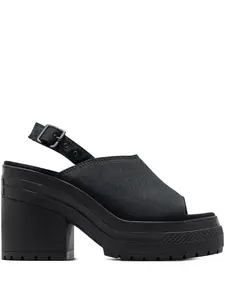 Босоножки Chuck 70 De Luxe с ремешком на пятке Converse, черный