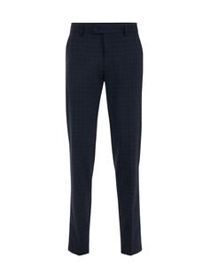 Узкие брюки WE Fashion, темно-синий