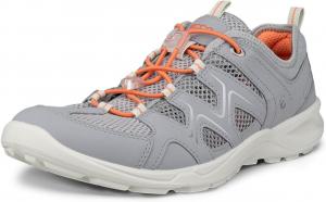 Женские низкие кроссовки ECCO, серебристо-серый