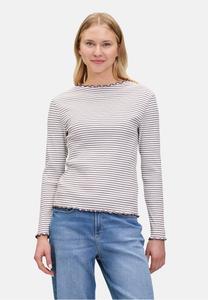 Топ Cartoon MIT KRAGEN, Weiß Violett/Purple