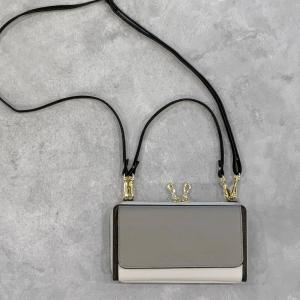 (L) Кошелек-сумка через плечо Cachecache / Эксклюзивная цветовая комбинация, доступная только в интернете.