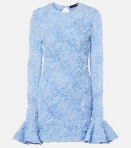 Мини-платье с цветочным принтом Rotate, Slyway` (Blue)