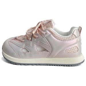 City camel Женские низкие скейтерские туфли для увеличения роста розовые, цвет Pink