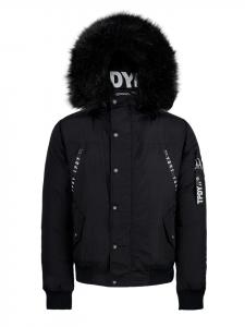 Trueprodigy Куртка-бомбер Noah черного цвета