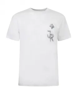 Обычная футболка John Richmond, белый