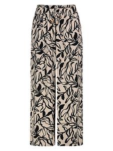 Тканевые брюки Eight2Nine, бежевый/черный