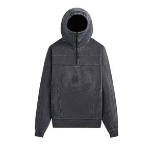 Худи Kith x Batman Quarter Zip Moto Hoodie, Black