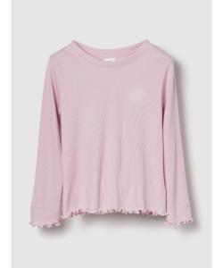 Футболка с круглым вырезом в рубчик (K)babyGap