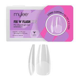 Искусственные ногти fix 'n' flash tips Mylee, long coffin