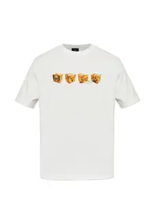 Футболка с графическим принтом Ps Paul Smith, белый