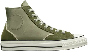 Кроссовки Chuck 70 High 'Final Club - Utility', зеленый