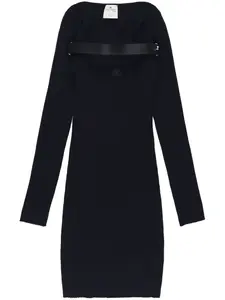 Платье мини Racer Courrèges, черный