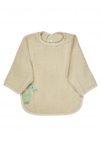 STERNTALER Нагрудник 'DINO Rexi' в коричневом цвете