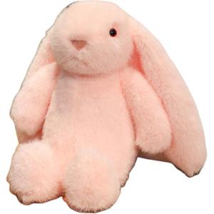 Плюшевая кукла Companion Bunny высотой 30см/38см/48см MENGDINUO, розовый