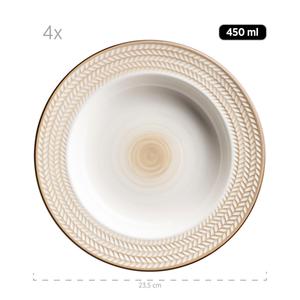 Столичный сервиз prospero 8 шт Mäser, белый