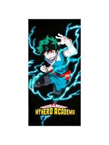 My hero accademia Пляжное/банное полотенце My Hero Academia - (Д) 140 см x (Ш) 70 см, разноцветное