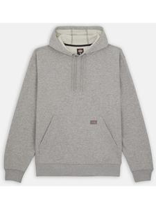 Толстовка с капюшоном "Midweight Pullover Fleece Hoodie Regular" серого цвета Dickies