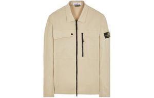 SS24 Куртка мужская песочного цвета Stone Island, цвет Sand