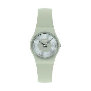 SWATCH Часы Lady Collection Quartz Movement Women's Watch Watch Green Dial Plastic Watch Case Plastic Strap, Green