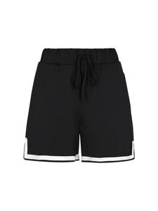 Тканевые шорты faina, черный