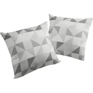 Декоративные чехлы для подушек Berlare, без наполнителя, комплект из 2 штук Wirth, Grau + Kreise