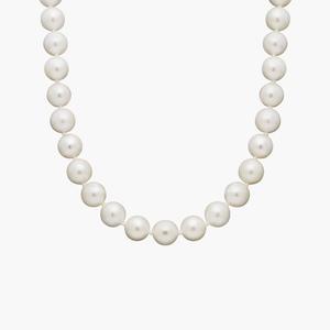 24-дюймовое классическое ожерелье из нити культивированного жемчуга Акойя из 18-каратного желтого золота (6,5-7,0 мм) Blue Nile