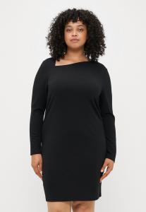 Платье Vero Moda Curve VMCALLISON V NECK DRESS, Black