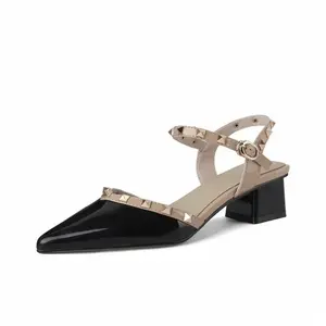 Туфли Casual Single Shoes Women's Gift Box Set Dawei's house, Black