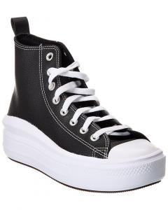Кроссовки Converse Chuck Taylor All Star Move Leather High-Top, черный