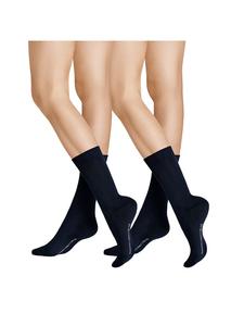 Носки только 2 пары с манжетой без давления, темно-синего цвета Hudson