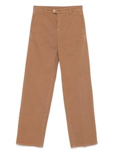 Брюки с логотипом Merci, коричневый