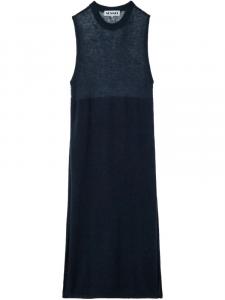 Длинный вязаный жилет Sunnei, синий