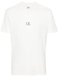 Футболка с логотипом C.P. Company, белый