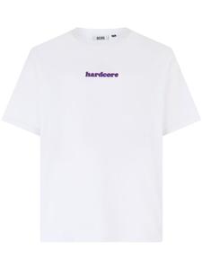 Футболка с вышитым логотипом GCDS, белый