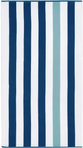 Пляжное полотенце Egeria "BEACH CABANA STRIPE", (1 шт.), 90x180 см 90х180 см (1 шт.), цвет capri