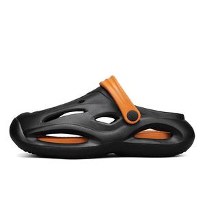 MESUCA Клоги унисекс черно-оранжевые, цвет Black Orange